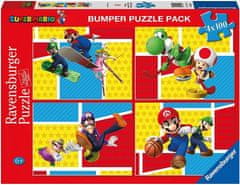 Ravensburger Puzzle - Super Mario 4x100 dílků