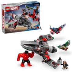 LEGO Marvel 76292 Súboj: Kapitán Amerika vs. Red Hulk