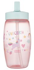 Canpol babies Fľaša so sklápacím náustkom Unicorns 400ml