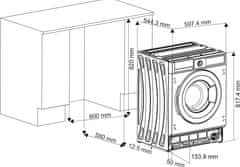 Philco vstavaná práčka PLDSI 148 ABI