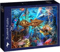 Blue Bird Puzzle Podvodné mesto 500 dielikov