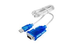 Cabletech Kábel prevodníka USB2 RS232 modrý KPO3431-1.5