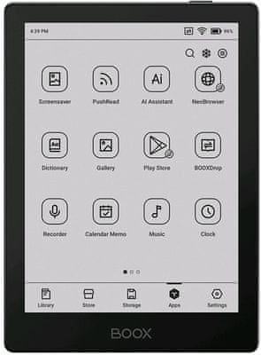  čtečka eknih onyx boox note air 4 c velký displej bluetooth wifi android