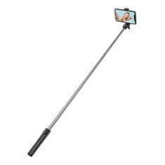 MG Telescopic Bluetooth selfie tyč 1m, čierna