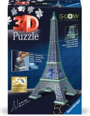 Ravensburger Svietiace 3D puzzle Eiffelova veža 224 dielikov