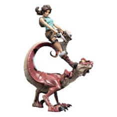 Weta Workshop Tomb Raider figúrka - Lara Croft a Raptor 24 cm (Weta Workshop)