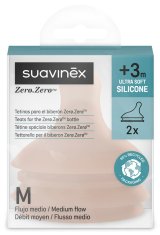 Suavinex ZERO ZERO MEDIUM anti-kolikový cumlík M 2 ks