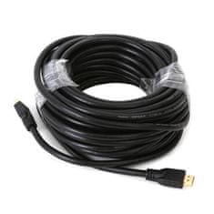 OMEGA KÁBEL HDMI v.1.4 BLACK 15M bulk