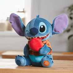 Disney Plyšová hračka Stitch Attacks Snacks Candy Apple 31 cm