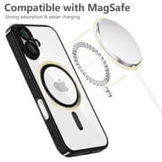 Tech-protect MagFlex MagSafe obal na iPhone 16 – Čierna KP35117