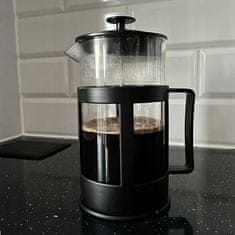 Ruhhy  24565 Kanvica na kávu, French press, čaj 1000 ml sklo