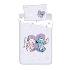 Jerry Fabrics Obliečky Lilo a Stitch Heart 140x200, 70x90 cm