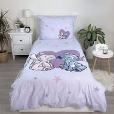 Jerry Fabrics Obliečky Lilo a Stitch Heart 140x200, 70x90 cm