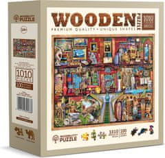 Wooden city Drevené puzzle Múzejná polica 1010 dielikov