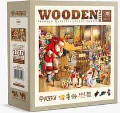 Wooden city Drevené puzzle Santova dielňa 1010 dielikov