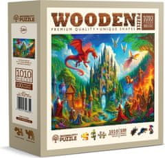 Wooden city Drevené puzzle Fantasy zámok 1010 dielikov