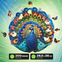 EscapeWelt Peacock Puzzle 200