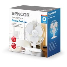 SENCOR SFE 3027WH stolný ventilátor