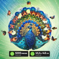 EscapeWelt Peacock Puzzle 500