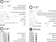 Extol Craft  Gola sada 94ks, 1/4", 1/2" 918094