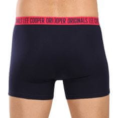 Lee Cooper 7PACK pánske boxerky tmavo modré (PO41016) - veľkosť XXL