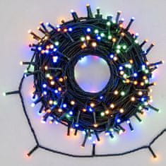 Xmas King XmasKing LED reťaz 25m 500 LED solárne / trafo 230V vonkajšie, multicolour (LED svetelná reťaz vonkajšia)