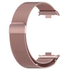 BStrap Milanese remienok na Xiaomi Redmi Watch 4, rose pink