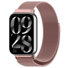 BStrap Milanese remienok na Xiaomi Redmi Watch 4, rose pink