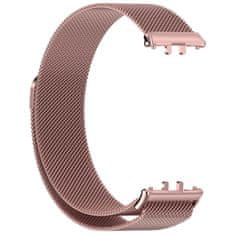 BStrap Milanese remienok na Samsung Galaxy Fit 3, rose pink