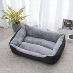 MG Plush Bed pelech pre mačky a psy 60x45 cm, šedý