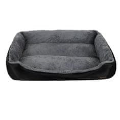 MG Plush Bed pelech pre mačky a psy 60x45 cm, šedý