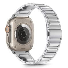 Tech-protect Stainless remienok na Apple Watch 44/45/46/49mm, silver