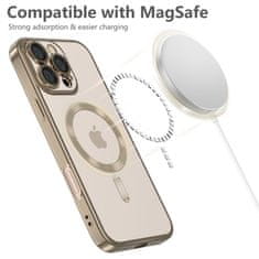 Tech-protect Magflex MagSafe kryt na iPhone 16 Pro, zlatý