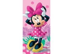 Jerry Fabrics Dievčenská osuška Minnie Mouse s mašľou