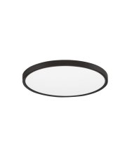 Nova Luce NOVA LUCE stropné svietidlo DIXIE LED stropné svietidlo čierna 36W 3000K/4000K/6500K D400 H25 9060191