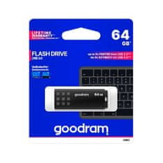 GoodRam USB 3.0 64 GB flash disk TGD-UME30640K0R11 čierný