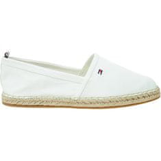 Tommy Hilfiger Espadrilky biela 39 EU Basic Tommy Flat