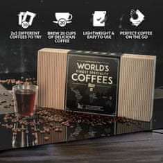 The Brew Company Darčekový box 10ks kávy - World Coffees