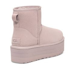 Ugg Australia Členkové topánky elegantné béžová 37 EU Lassic Mini Platform