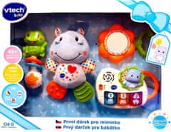 Vtech Prvý darček pre bábätko (CZ) - modrý