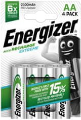 Energizer Nabíjacie batérie AA/HR6 - 2300 mAh EXTREME 4 kusy