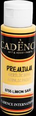 Akrylová farba Cadence Premium - žltá 70 ml