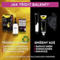 Garnier Permanentná olejová farba na vlasy bez amoniaku Olia (Odtieň 2.0 čierny diamant)