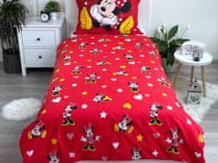 Jerry Fabrics Posteľné obliečky Minnie Mouse Hearts and Stars