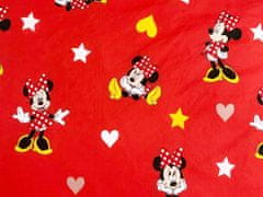 Jerry Fabrics Posteľné obliečky Minnie Mouse Hearts and Stars