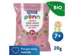 SALVEST Põnn BIO Chrumky jahodové 20 g