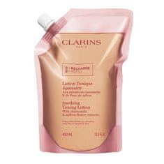 Clarins Upokojujúca tonizačná voda pre veľmi suchú až citlivú pleť (Soothing Toning Lotion) 400 ml - náhradn