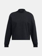 Under Armour Dámska mikina Under Armour Unstoppable Flc Grid Mock LS-BLK XL