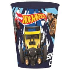 Stor Hot Wheels Blue Fire cup, plastic 260 ml