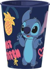 Stor Plastový pohár Disney Lilo and Stitch Disney Lilo and Stitch Palms, 260 ml